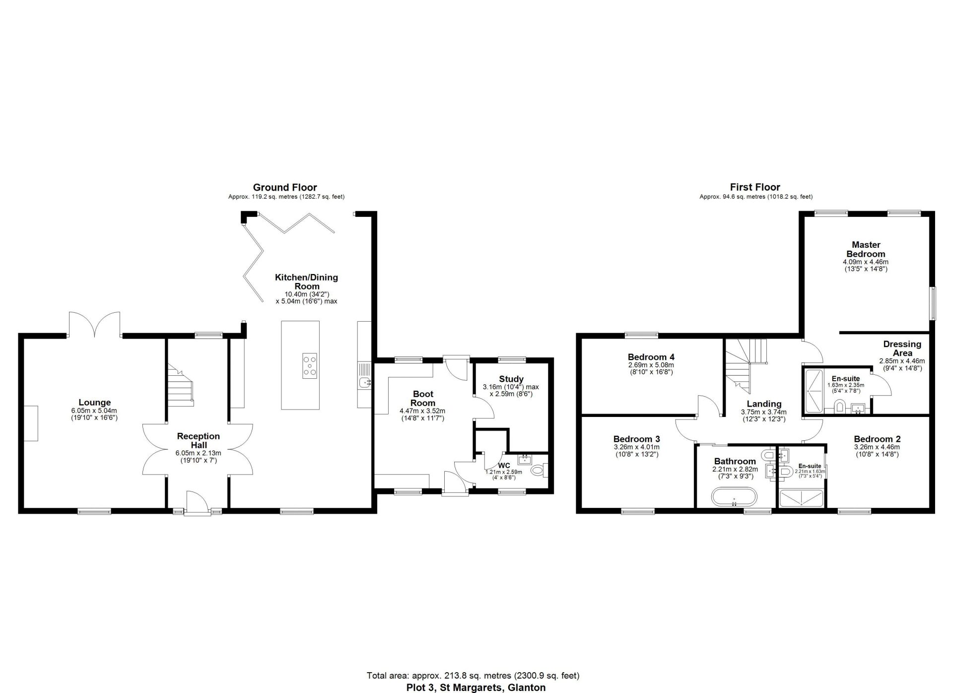 The Simonside, Plot 3, St. Margarets Place, Glanton, Northumberland