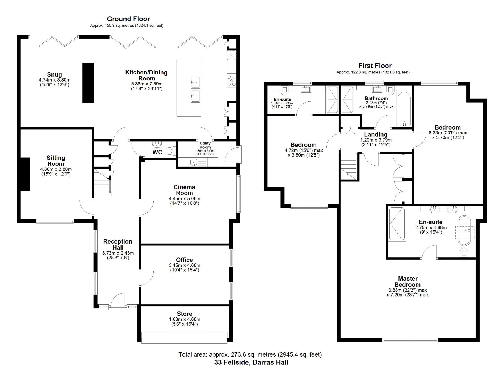 Fellside, Darras Hall, Ponteland, Newcastle upon Tyne