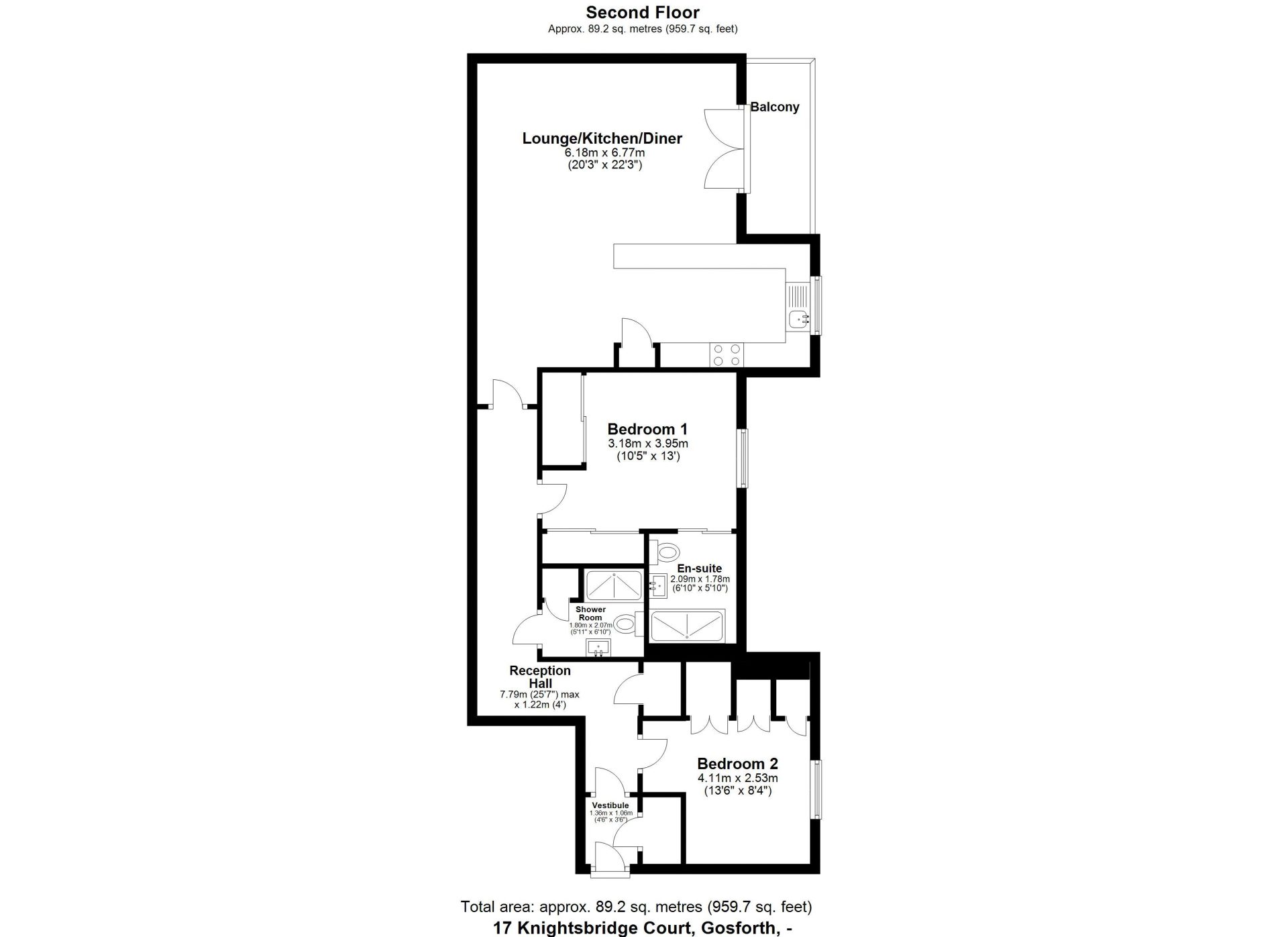 Knightsbridge Court, Gosforth, Newcastle Upon Tyne