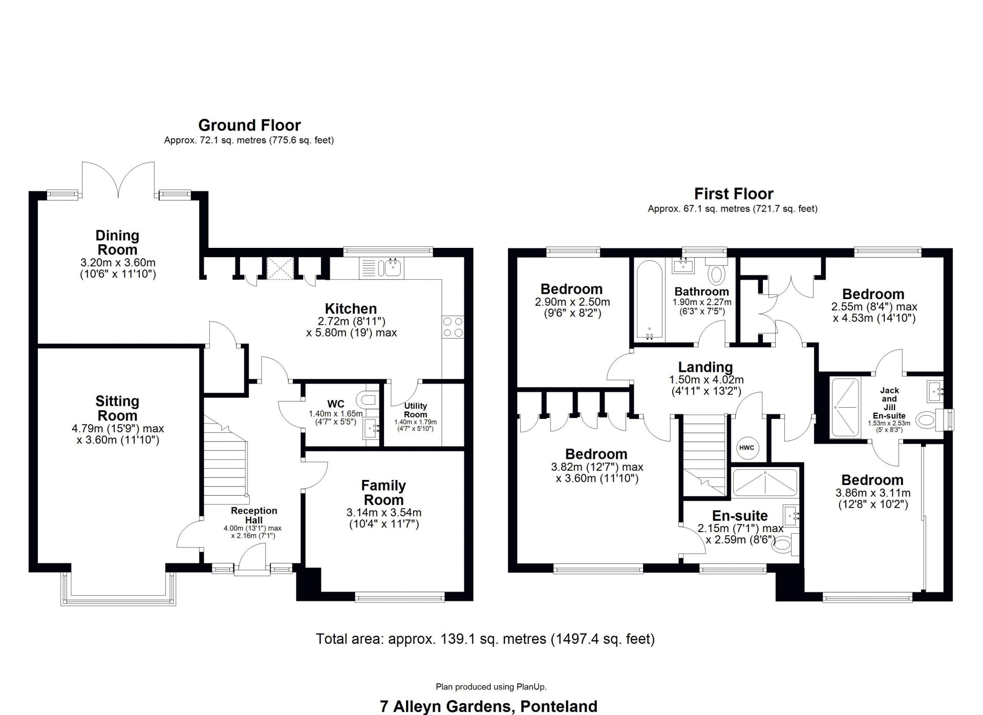 Alleyn Gardens, Ponteland, Newcastle Upon Tyne