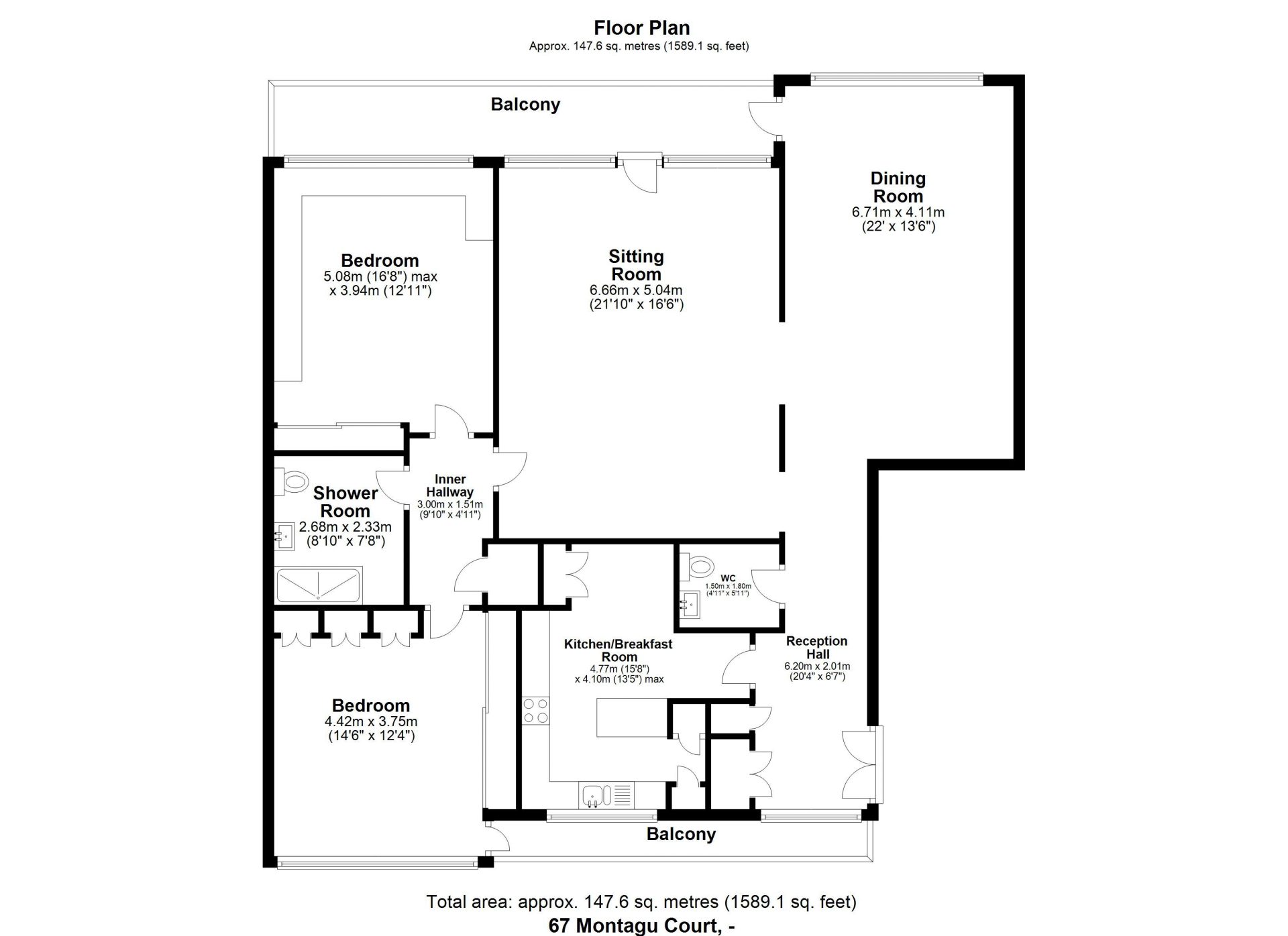 Montagu Court, Gosforth, Newcastle Upon Tyne