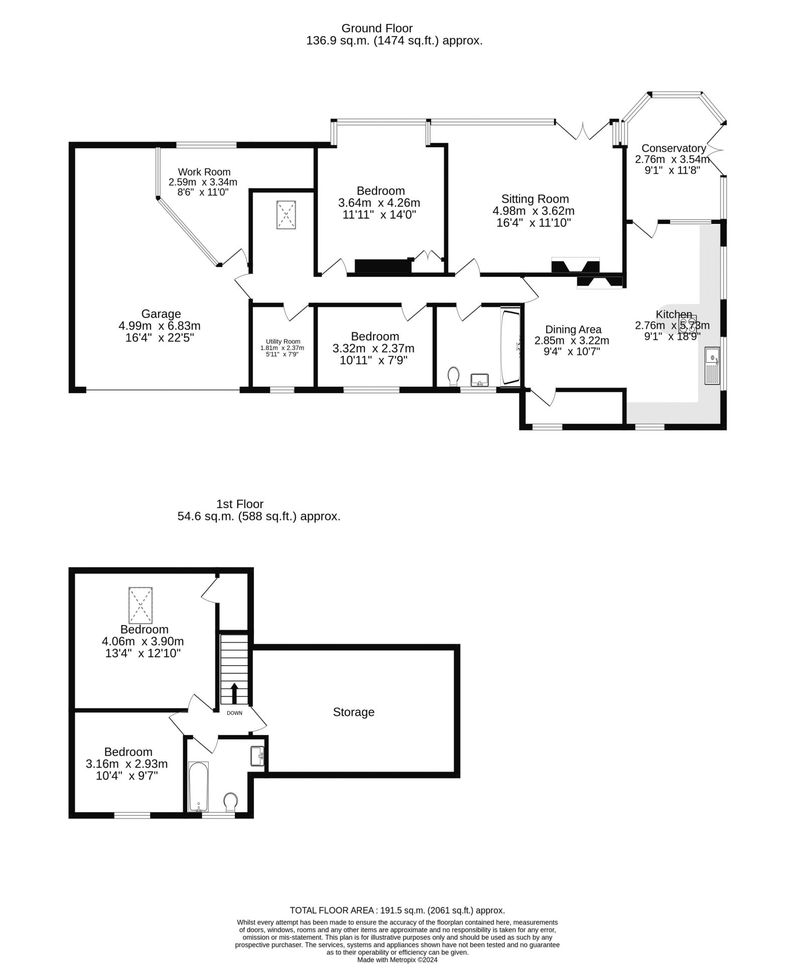 Greenways, Villa Lane, Longframlington, Morpeth, Northumberland