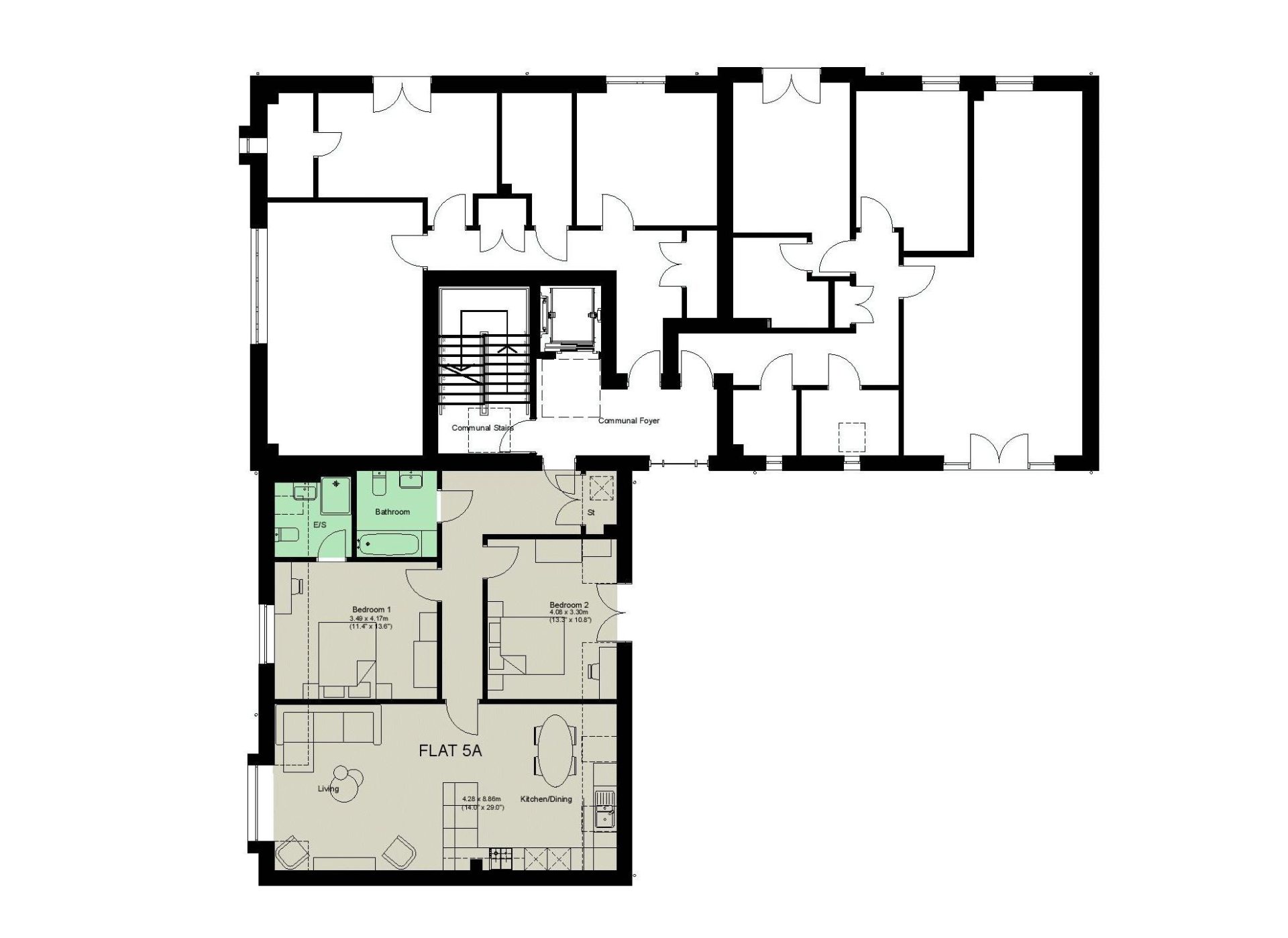 Apartment 5A, Sycamore Square, Gosforth, Newcastle upon Tyne