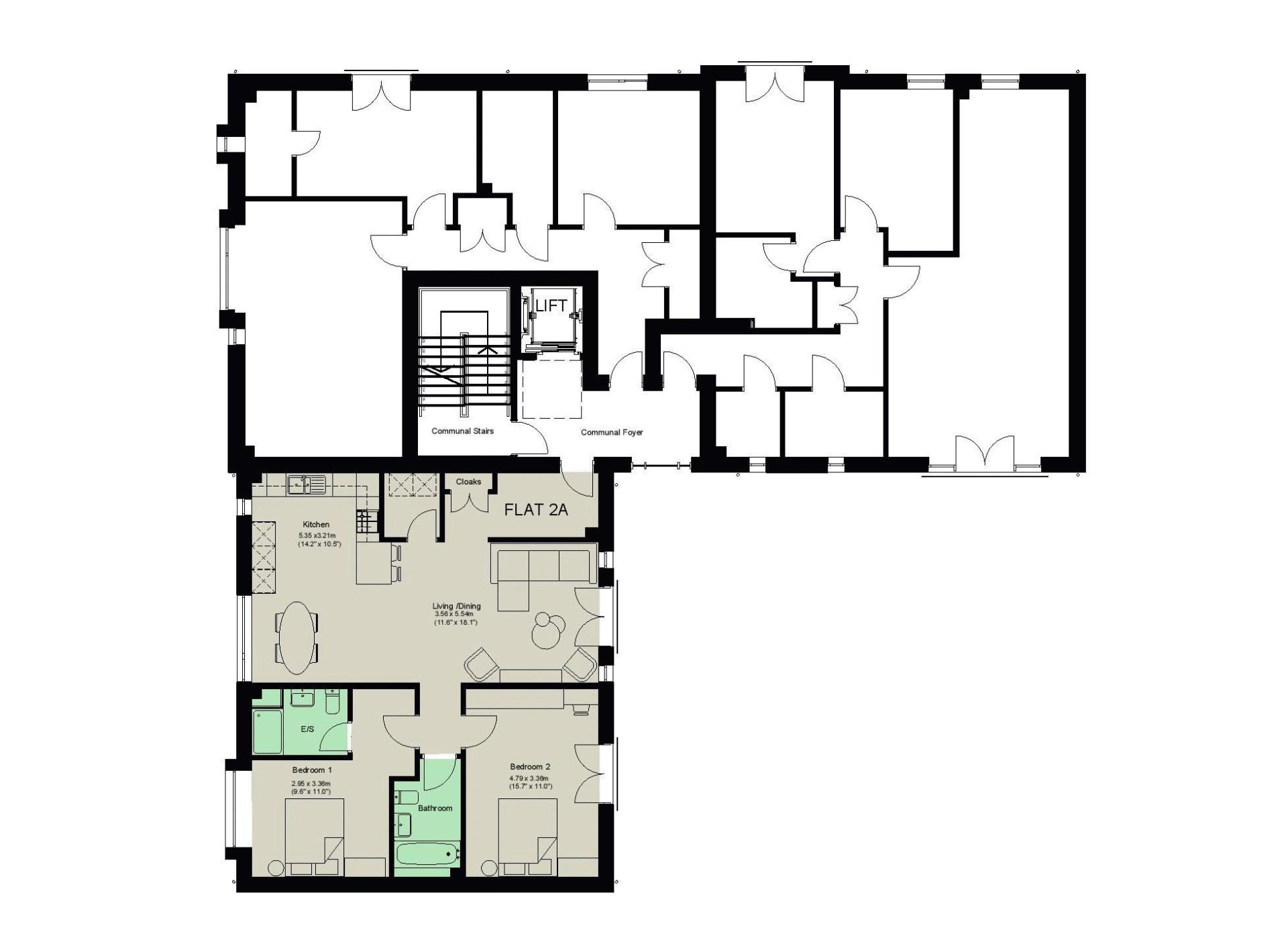 Apartment 2A, Sycamore Square, Gosforth, Newcastle upon Tyne